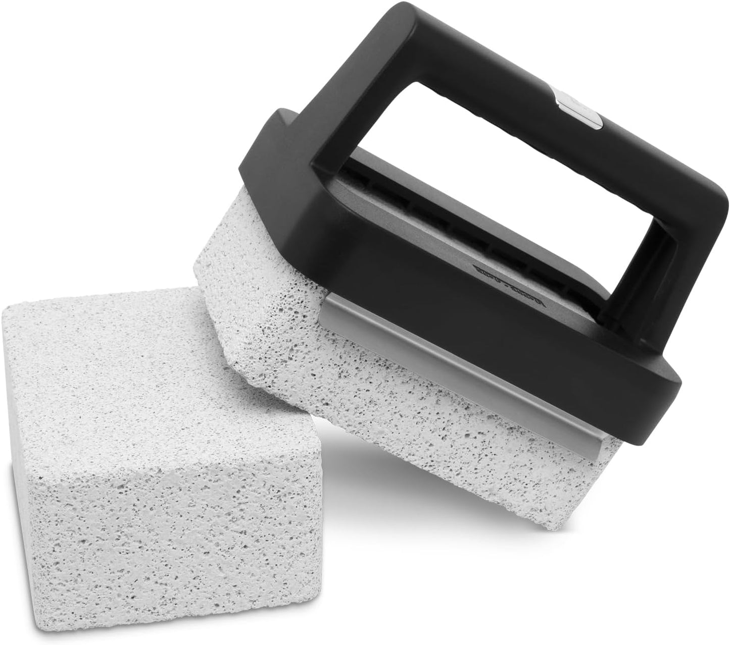 Weber Griddle Cleaning Kit, 8‑Piece – Heavy‑Duty Griddle Scraper, Scour Pads, Cleaning Stones & Easy‑Grip Handles for Deep Flat‑Top Grill Cleaning
