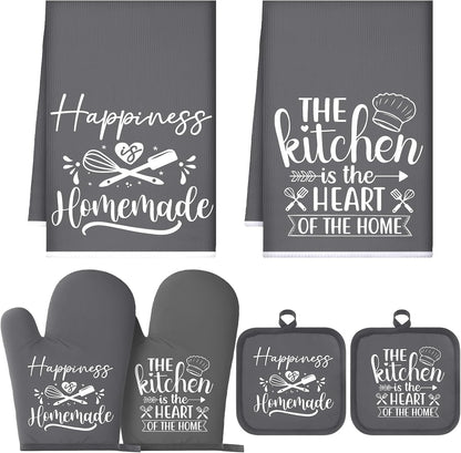 Sratte 6 Pcs Farmhouse Kitchen Decor Accessories Set