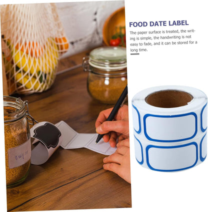 6rolls Date Stickers for Food Labeling Easy Peel Off Removable Milk Storage and Inventory Marking Safe for Containers Kitchen and Daycare Use