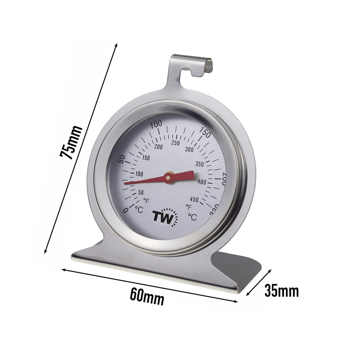 Oven Thermometer - Dial Oven Temperature Gauge
