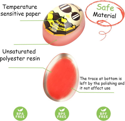 Lasubst Color Changing Egg Timer for Boiling Eggs, Purple & Green