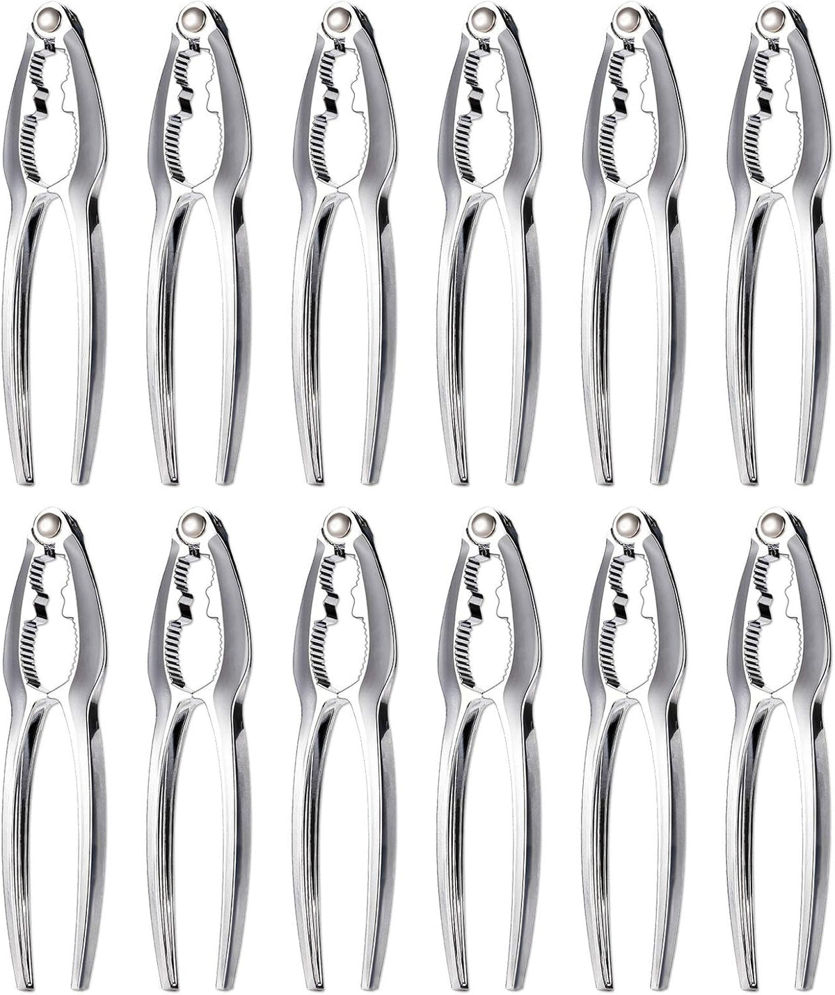 12Pcs Crab Crackers and Tools, Nut Crackers for King Crab Legs