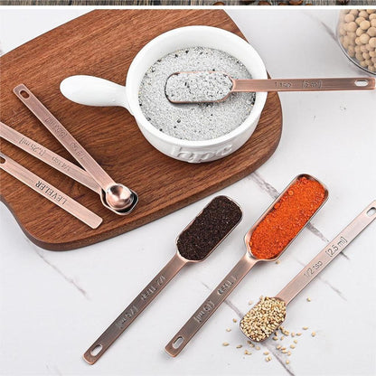 Measuring Cups and Spoons Set of 12, Stainless Steel Stackable Measuring Cups and Spoons Set With Leveler, Metal Measuring Spoons and Cups for Dry or Liquid Ingredients During Kitchen & Baking