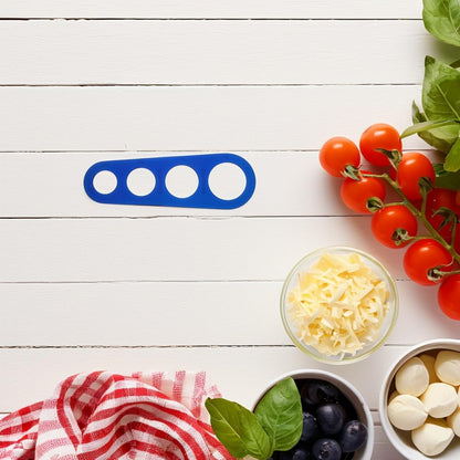 Stainless Steel Spaghetti Measuring Ruler, 4-hole Pasta Portion Tool