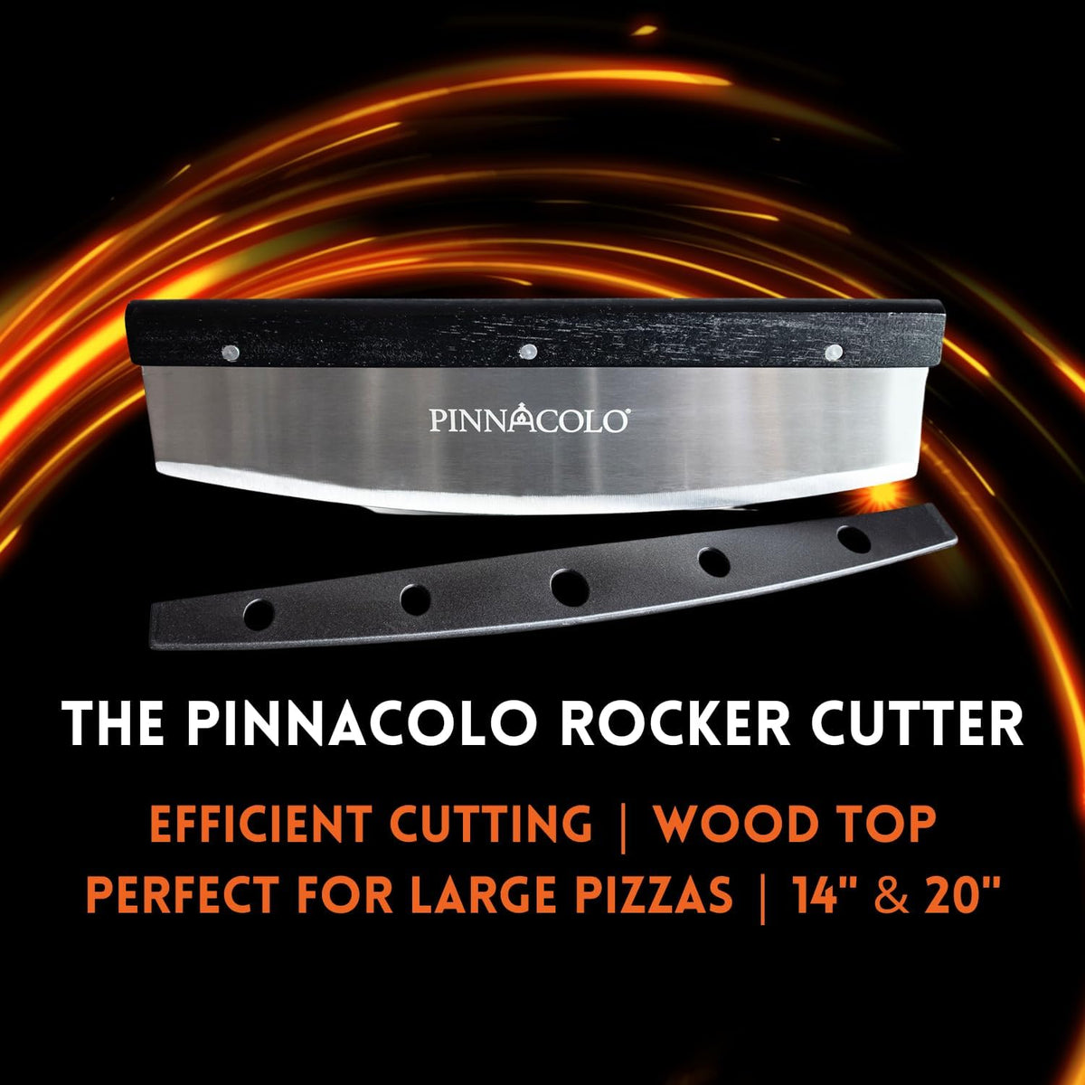 14 Inch Rocker Cutter with Sharpenable Stainless Blade