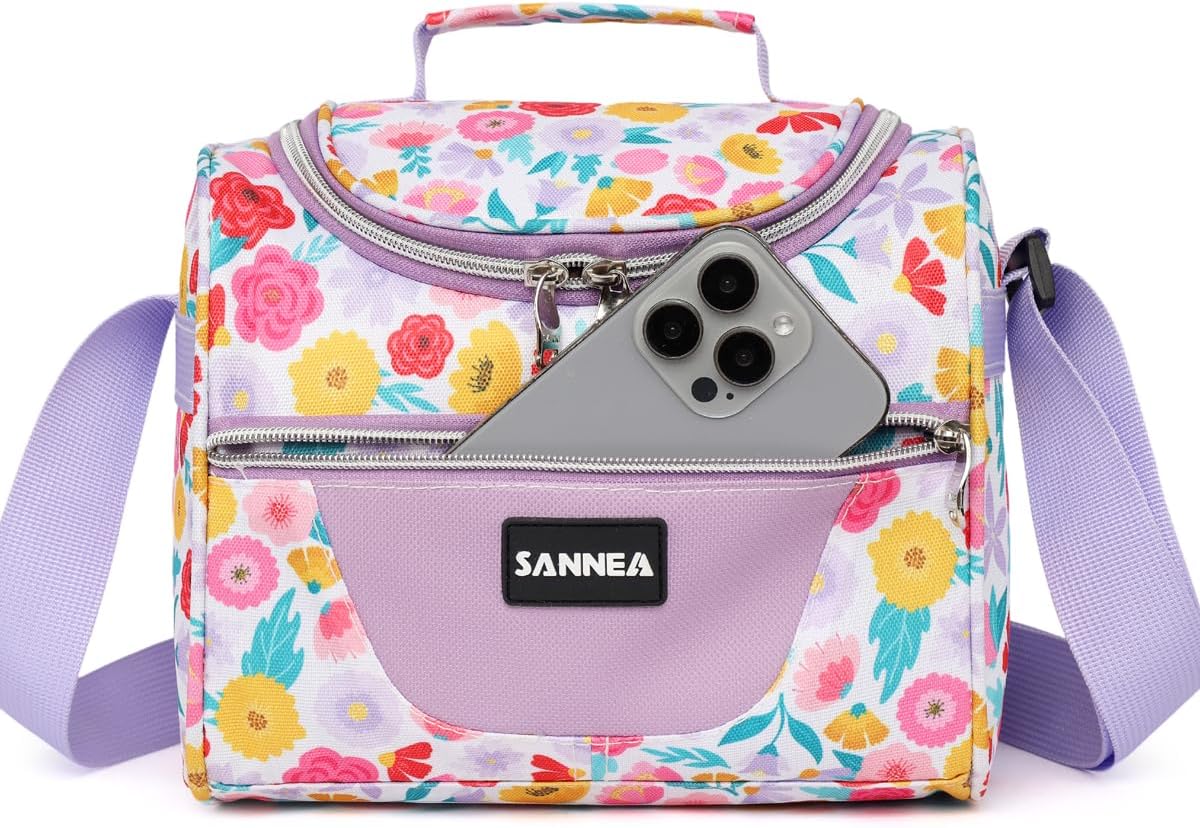 Lunch Bag for Kids Coole Lunch Box Tote for Women Girls Boys Children Student Insulated Bento Bag for School Work Picnic Outdoor Activities