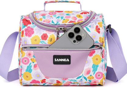 Lunch Bag for Kids Coole Lunch Box Tote for Women Girls Boys Children Student Insulated Bento Bag for School Work Picnic Outdoor Activities