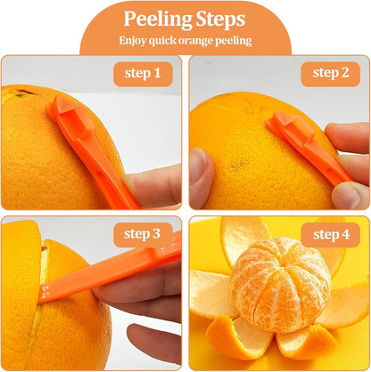 Orange Peeler Tools- Easy Orange & Lemon Fruit Peel Cutter Vegetable Slicer Fruit Tools