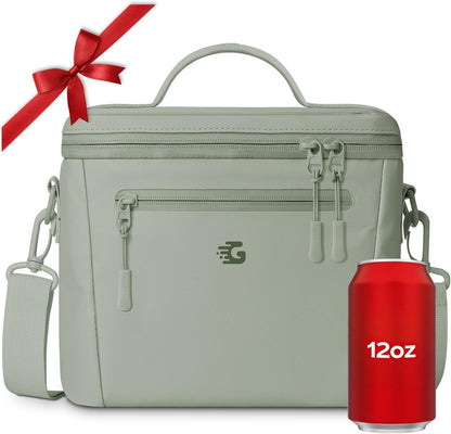 GLORIEROO Insulated Lunch Box Bag Women Girls - Waterproof Leakproof Lightweight Reusable Cooler for School Work Picnic - Back to School