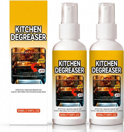 Apiastar Greasekiller Spray Grill Cleaner & Heavy Duty Degreaser Spray. Fast-Acting BBQ Grill Cleaning Spray for Outdoor Grease Removal. (2 Pcs)