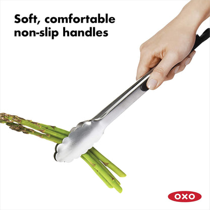 OXO Good Grips 7-Inch Stainless Steel Mini Tongs