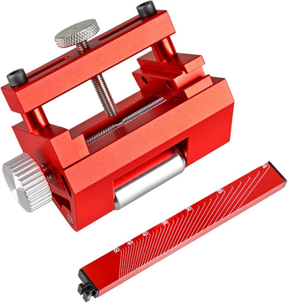 Honing Guide for Chisels and Planes,Adjustable Chisel Sharpening Jig,Fixed Angle Knife Sharpener Tool,Knife Honing Guide Clamping Planer Blade for Chisels and Planes