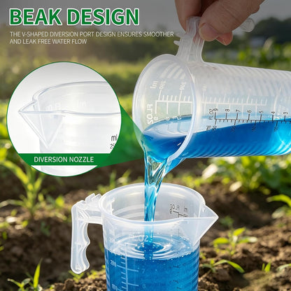 Herbicide Measuring Cup, Plastic Measuring Cup, 2-Pack 8oz (250 mL)