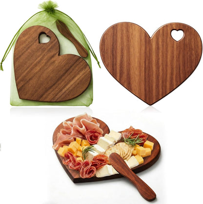 Nuenen 50 Pcs Mini Wooden Charcuterie Board Bulk, Small Wood Cutting Board for Crafts Laser Engraving with Knives Organza Bags Wedding Baby Shower Favors Gift (Square,Bamboo Color)