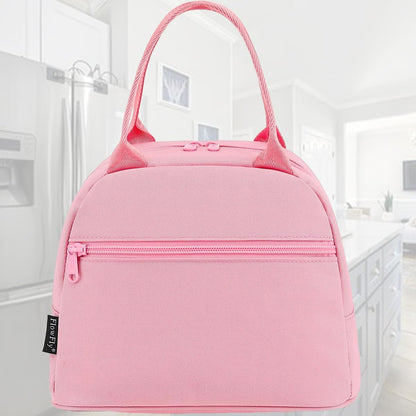 FlowFly Insulated Lunch Cooler Bag - Tote Bag Organizer for Women/Men, Black - Colors A