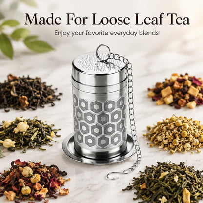 6 Pack Tea Infuser for Loose Leaf Tea, Stainless Steel Tea Strainer, 2.2 oz