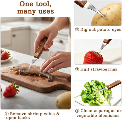 3 Pcs Fruit & Vegetable Peeler Set