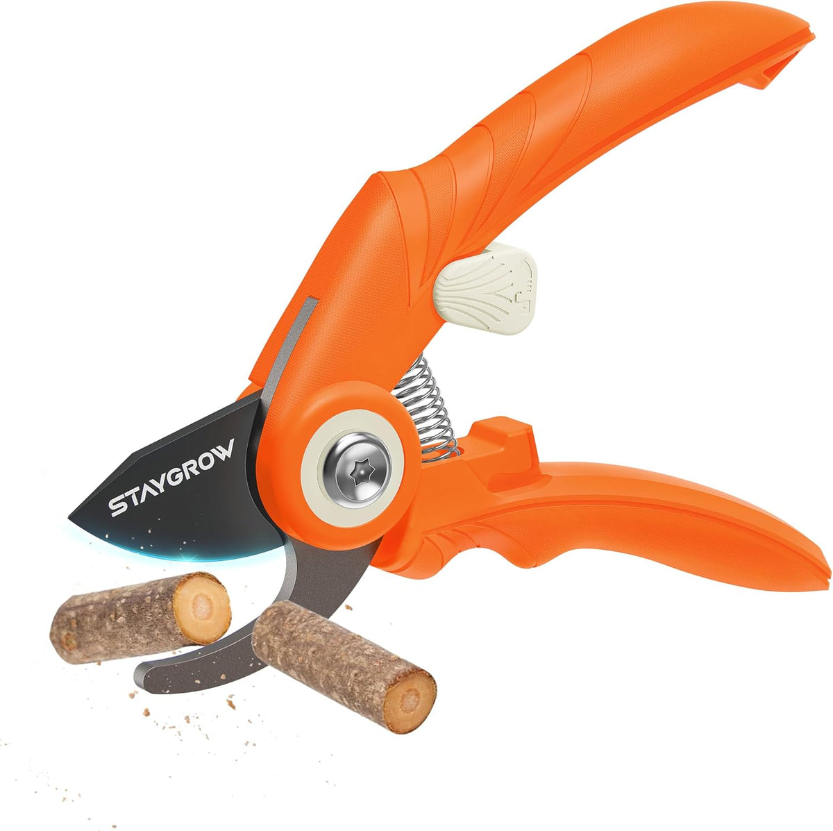 2pcs 6.5" Pruning Shears for Gardening Ultra Sharp Garden Scissors