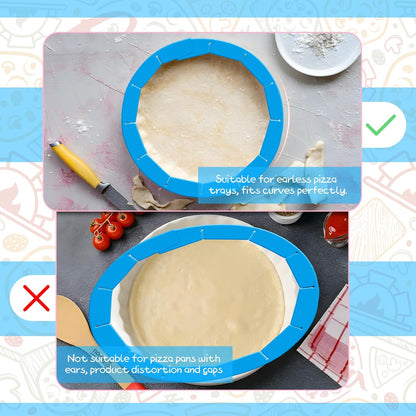 Adjustable Silicone Pie Crust Shield, Reusable for Baking