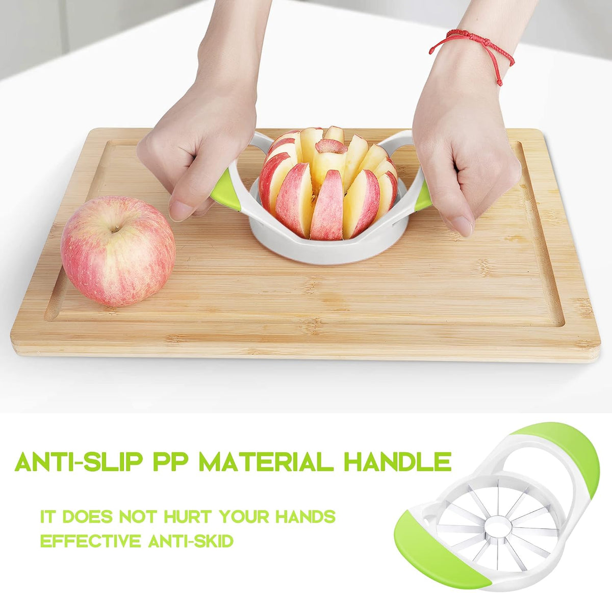 Supercenter Apple Cutter, Apple Corer and Slicer - 4.72 Inch Apple Slicer