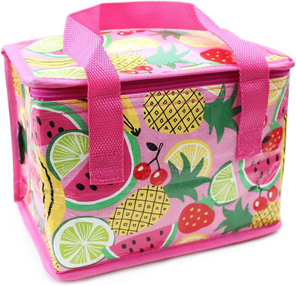 Fashion Stationery Insulated Lunch Bag Kids Lunch Box Folding Reusable Lunchbags for Girls or Boys Lunch Box for School, Beach or Travel Small Cooler or Picnic Coolers