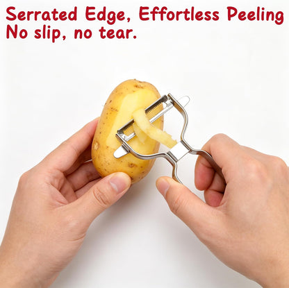 Stainless Steel Vegetable Y Peeler, Easy Grip Y Peeler