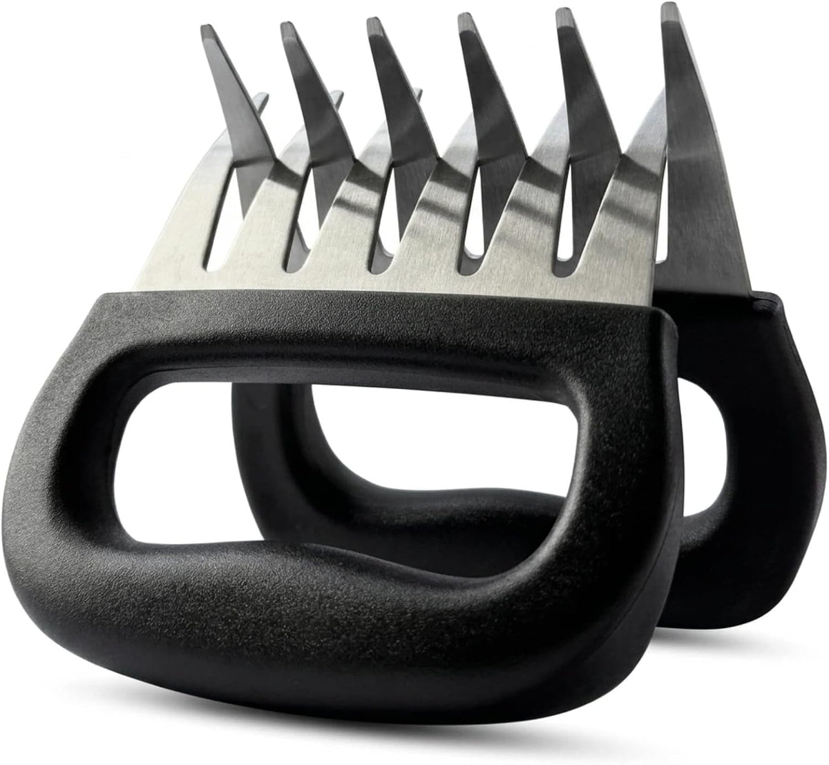 Meat Claws for Shredding, Bear Claws Meat Shredder, Stainless Steel Meat Shredder Claws for Pulled Pork, Chicken, Brisket, Turkey and Roasts, BBQ Smoker Grill Accessories, 2 Pack