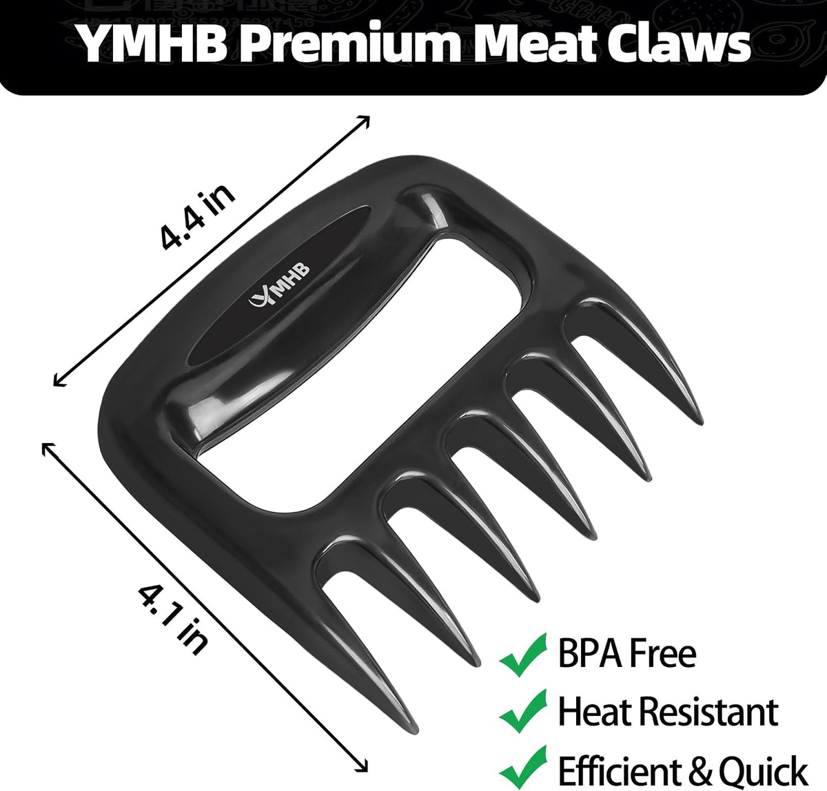 Meat Shredder Claws, Shredding Claws for Pulled Pork, BBQ Gifts for Men