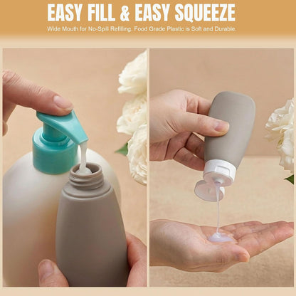 DEWSENSI 20 Pack Travel Bottles Set for Toiletries