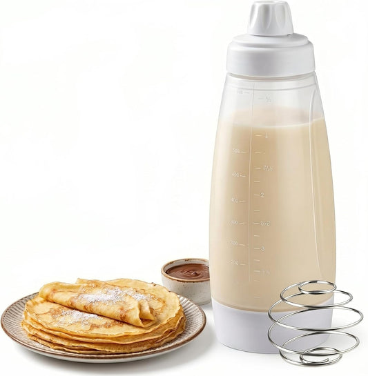 Pancake Batter Dispenser - 1000ml Pancake Batter Dispenser Bottle