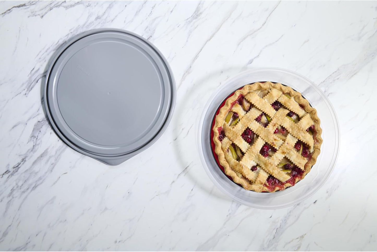 GoodCook EveryWare Extra Large Square Food Storage Container, 2 Pack, BPA Free
