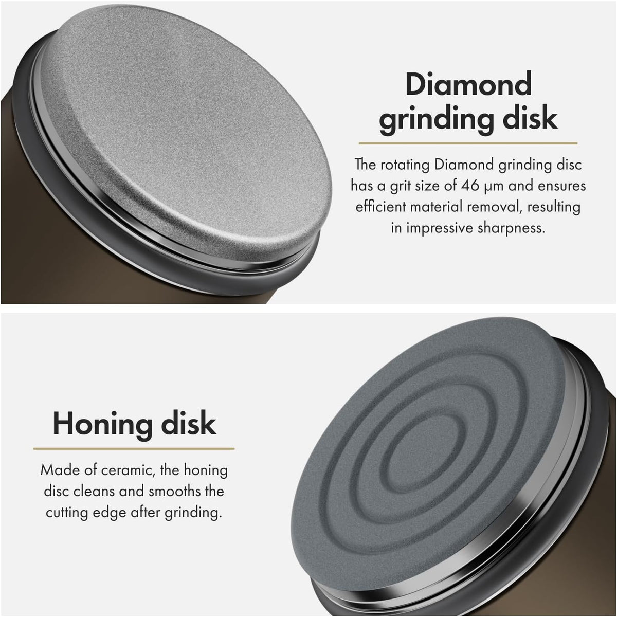 HORL 2 Pro Rolling Knife Sharpener Engineered in Germany for Straight Edge and Leather strop