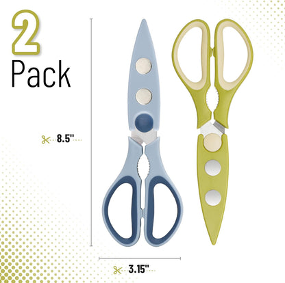 Mr. Pen- All Purpose Kitchen Shears with Protective Sheath, 8 Inch