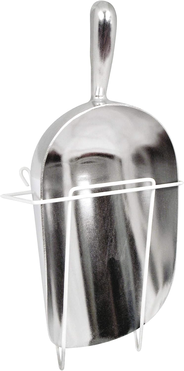 CUSINIUM 24 oz Aluminum Ice Scoop with Holder