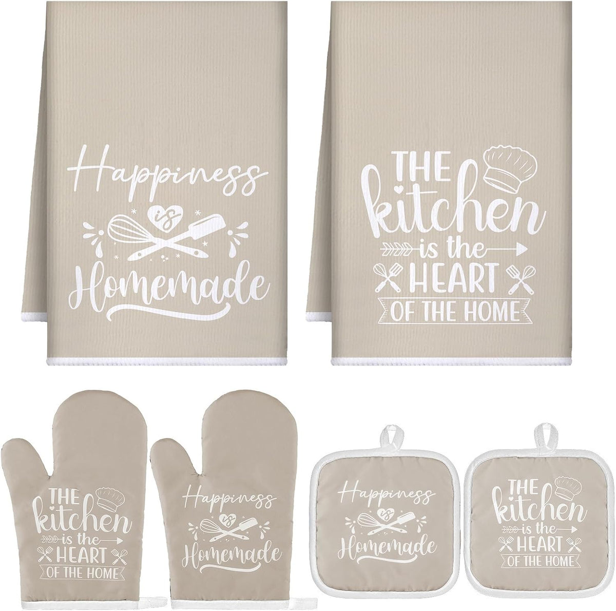 Sratte 6 Pcs Farmhouse Kitchen Decor Accessories Set
