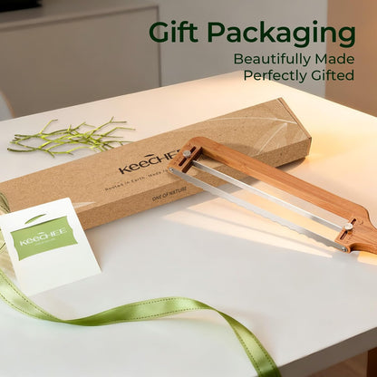 keechee Adjustable Bread Knife for Sourdough and Homemade Loaves