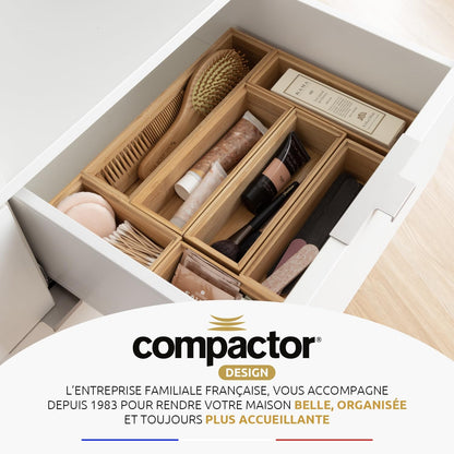 Compactor Osaka Organizer - Nature Collection, Size M | Eco-Friendly Bamboo Storage Solution