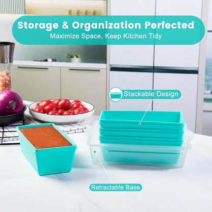 Gemice 1-Cup Silicone Freezer Molds with Lids, Individual 4-Pack Portion Soup Cubes Freezer Trays for Food Storage, Oven & Dishwasher Safe, BPA-Free, Silicone Freezer Containers for Meal Prep