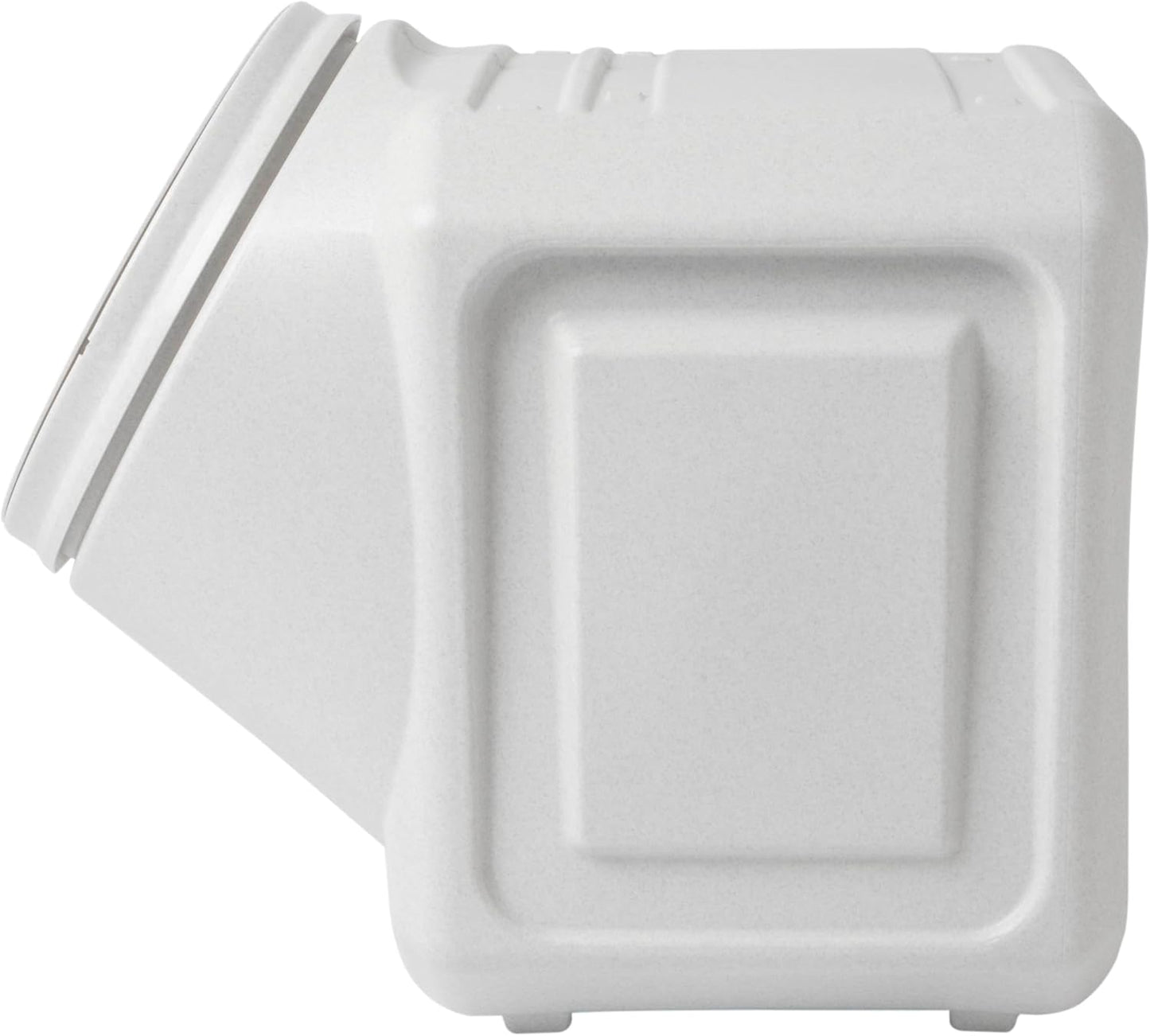 Vittles Vault Traditional Pet Food Storage Container For Dog Kibbles/Bird Seed/Oatmeal/Rice/Flour/Cereal, BPA Free Plastic, Sealed Airtight For Cat Food, Up To 50 lb, Made in USA, With Scoop, Gray