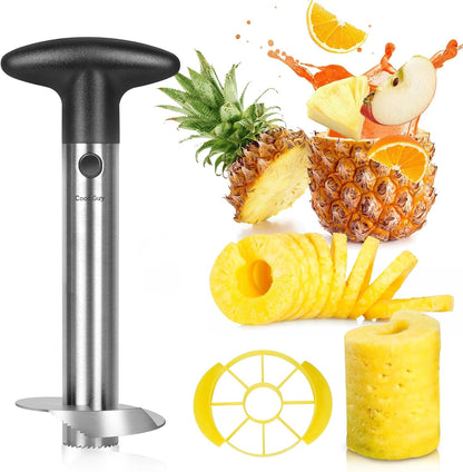 Cook Guy Pineapple Corer and Slicer Set (2-piece)