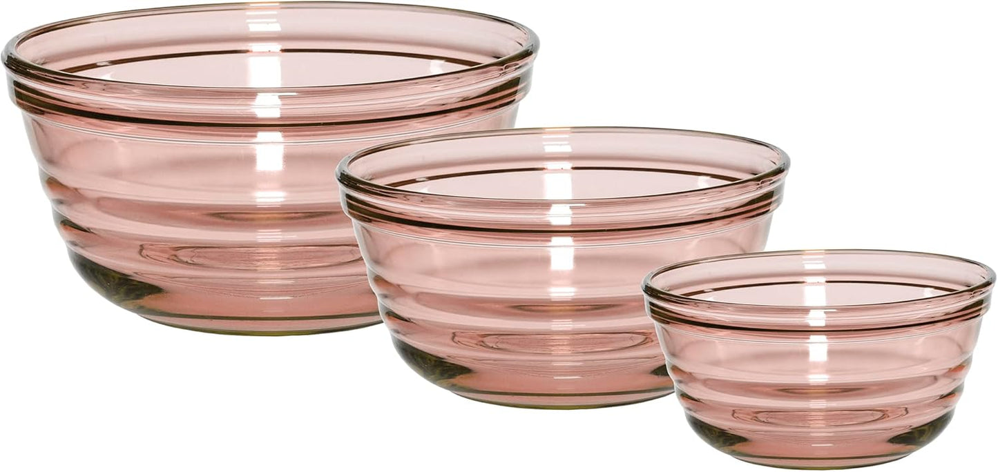 Anchor Hocking 10 Piece Mixing Bowl Set, Nesting Serving Bowls & Mixing Bowls (1 oz, 2 oz, 4 oz, 6 oz, 10 oz, 16 oz, 1 Qt, 1.5 Qt, 2.5 Qt, 3.5 Qt)
