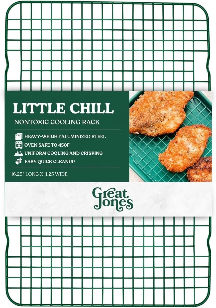 Great Jones Non Stick Wire Cooling Rack (Blueberry) – Fits Half Sheet