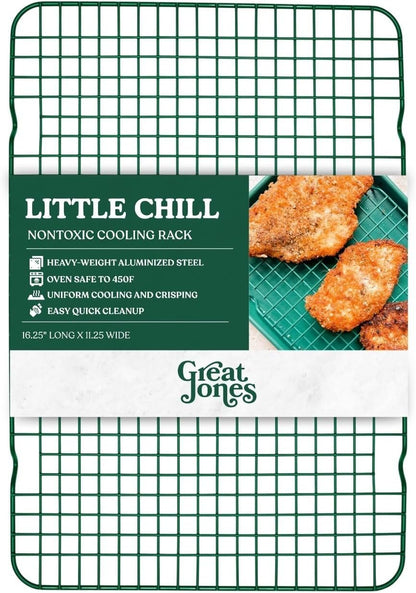 Great Jones Non Stick Wire Cooling Rack (Blueberry) – Fits Half Sheet