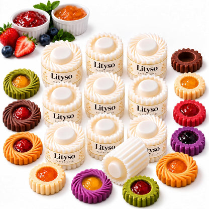 Sunflower Patterned Round Hand-Press Mooncake Double Ended Pastry Mold