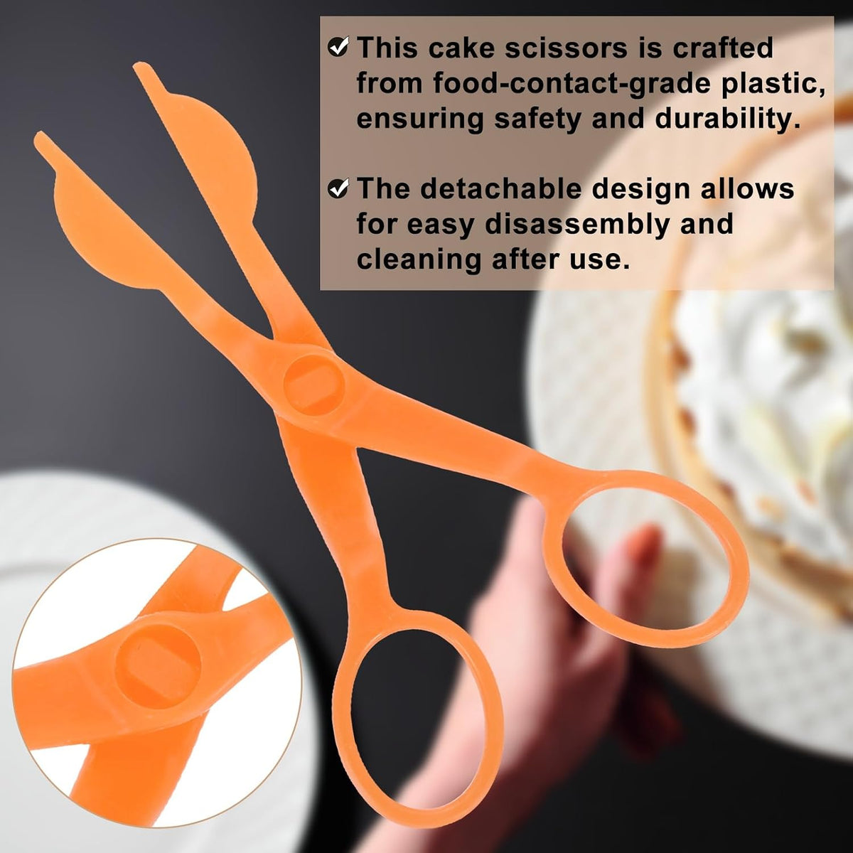 uxcell 3Pcs Flower Lifter Cake Decorating 5.1x2.2" Fondant Tool Purple