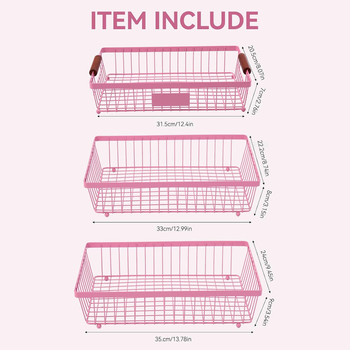 2-Tier Stackable Wire Basket with 2 Banana Hooks, Pantry Organizer for Kitchen Countertops, Cabinets & Under-Sink Spaces; Ideal for Storing Snacks, Fruits, Veggies, Onions, Potatoes, & More,Black