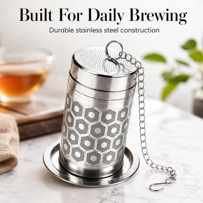 6 Pack Tea Infuser for Loose Leaf Tea, Stainless Steel Tea Strainer, 2.2 oz
