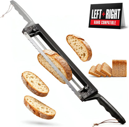 Adjustable Bread Knife, Ambidextrous Design Bread Slicer for Homemade Bread