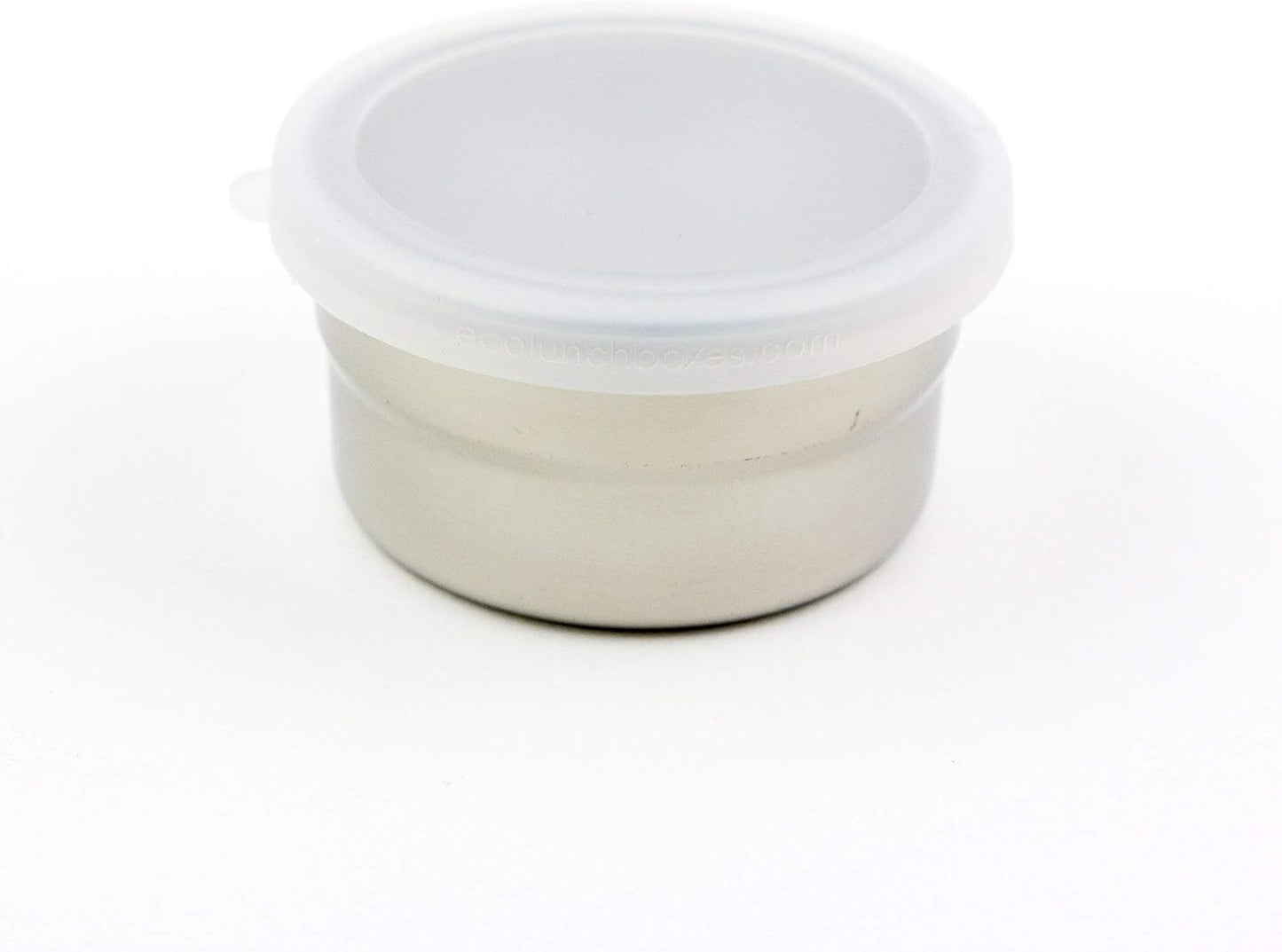 ECOlunchbox Oval & Snack Cup – 2-Piece Stainless Steel Lunch Set, 30 oz Total (24 oz Oval + 7 oz Leak-Proof Cup), Plastic-Free, Dishwasher & Oven Safe