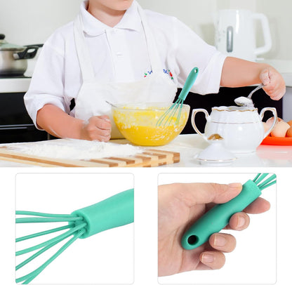 Silicone Whisk Colorful Kitchen Mini Silicone Whisks